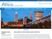 Tablet Screenshot of apicscleveland.org